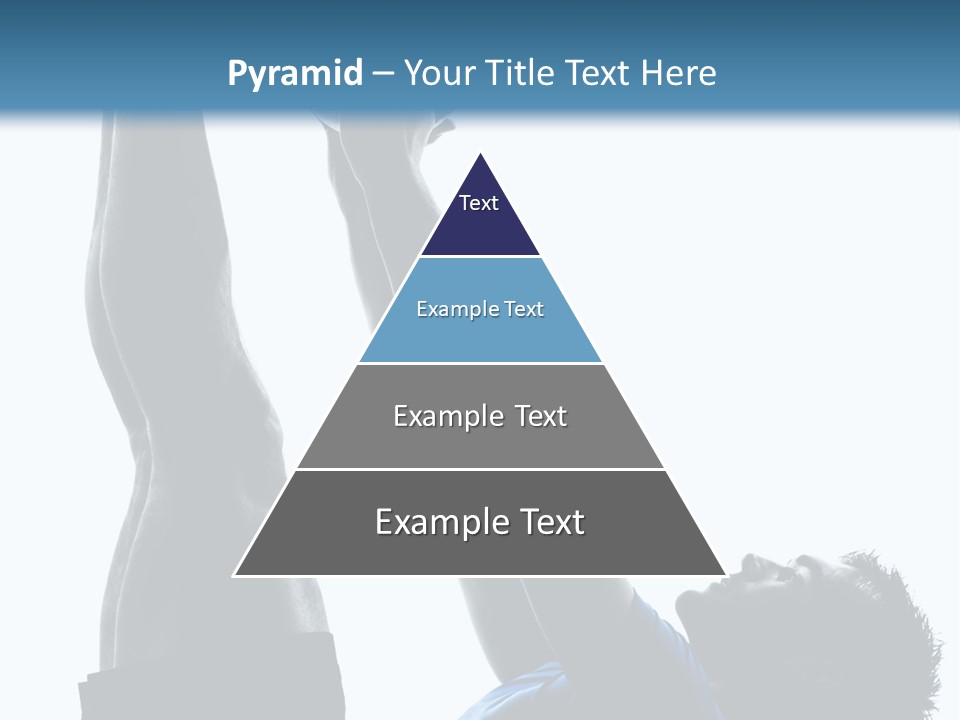 Profile Lying On Back White Background PowerPoint Template