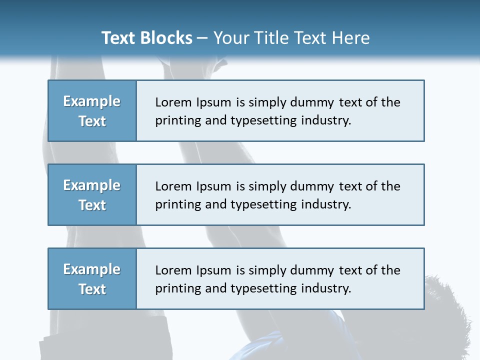 Profile Lying On Back White Background PowerPoint Template