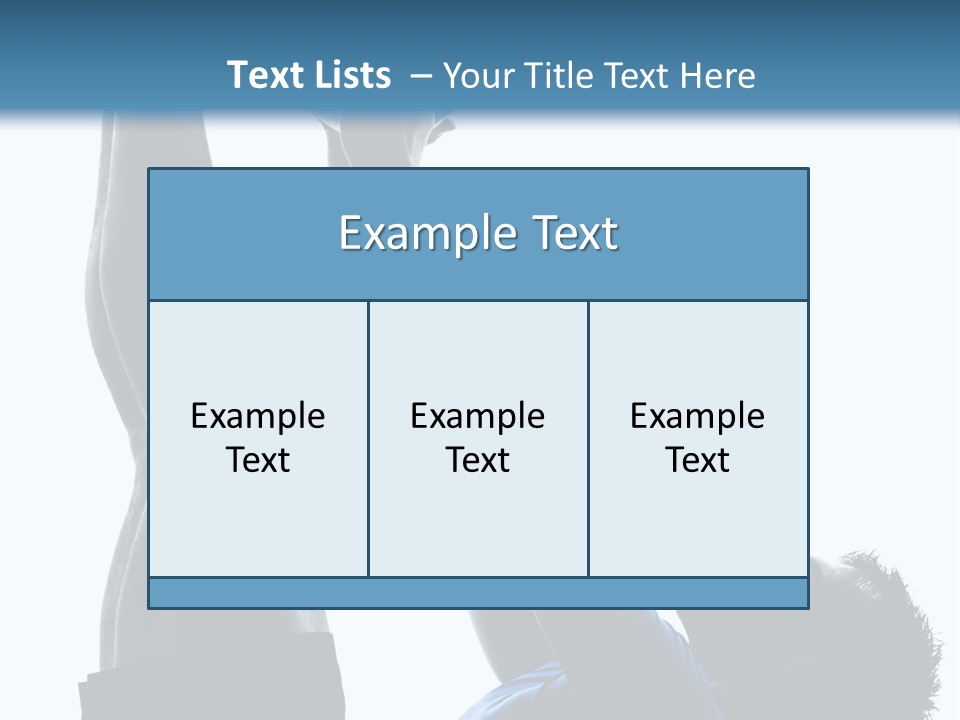 Profile Lying On Back White Background PowerPoint Template