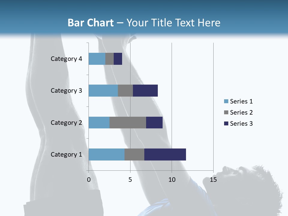 Profile Lying On Back White Background PowerPoint Template