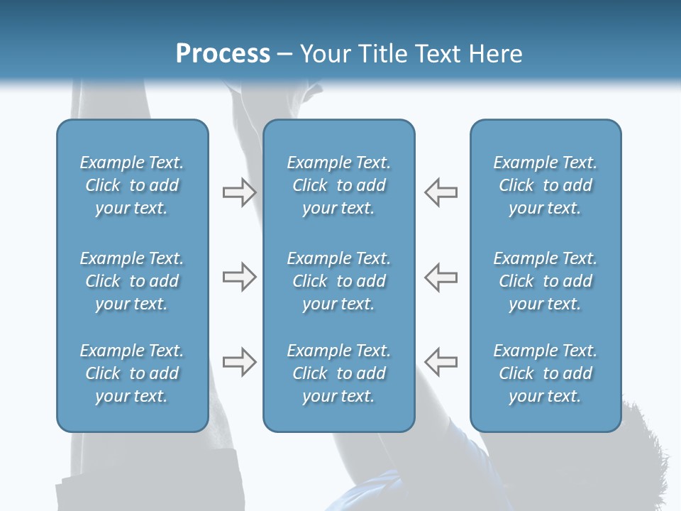 Profile Lying On Back White Background PowerPoint Template