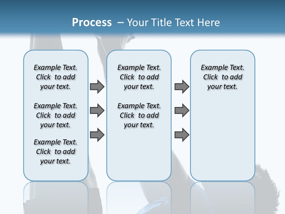 Profile Lying On Back White Background PowerPoint Template