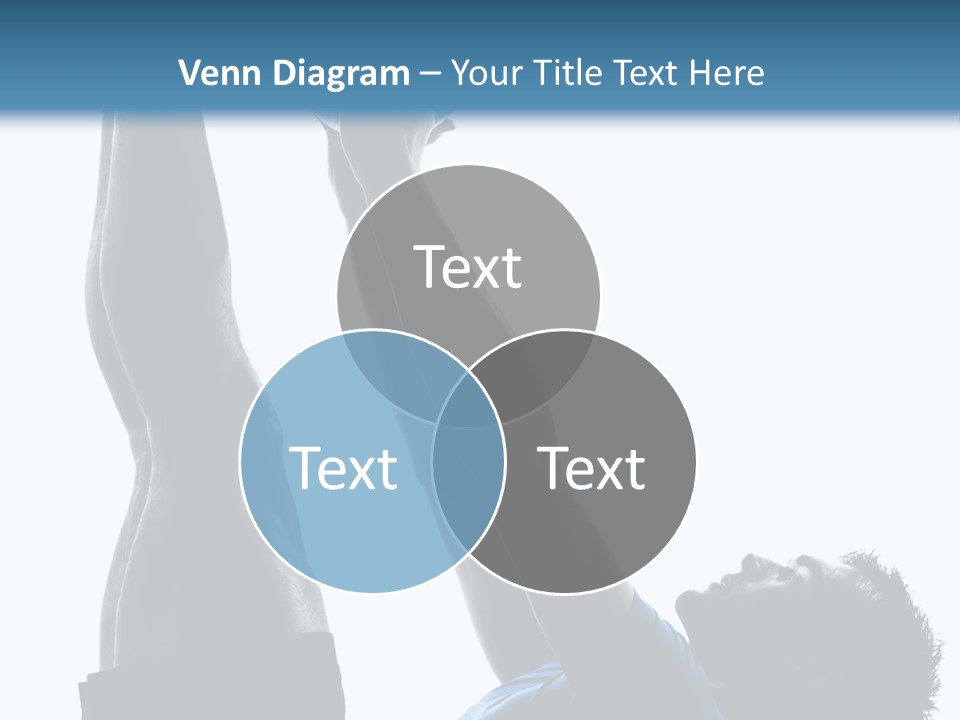 Profile Lying On Back White Background PowerPoint Template