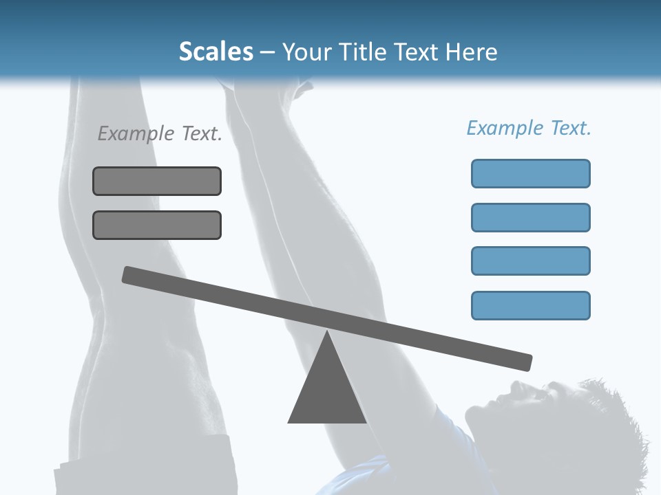 Profile Lying On Back White Background PowerPoint Template