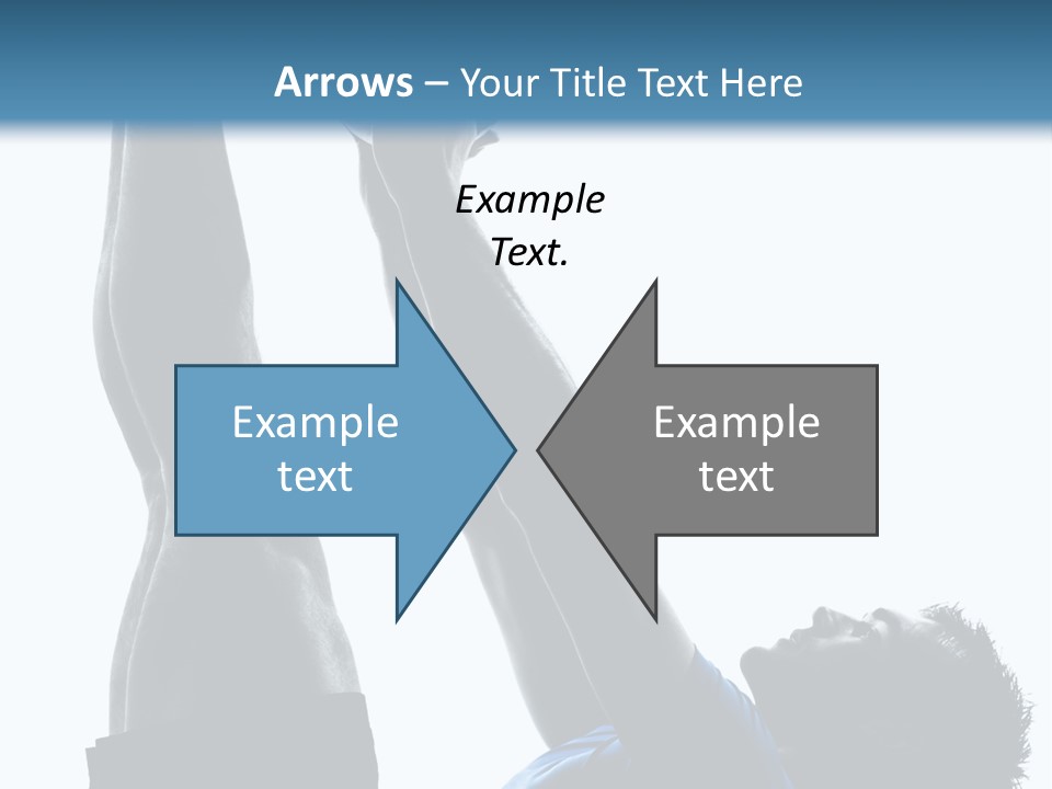 Profile Lying On Back White Background PowerPoint Template