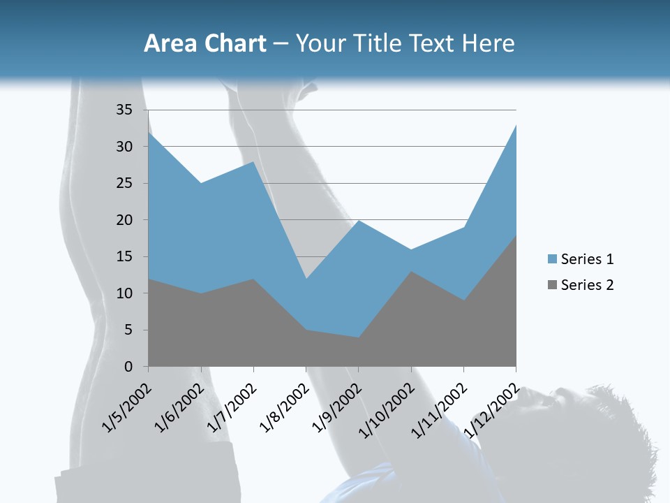 Profile Lying On Back White Background PowerPoint Template