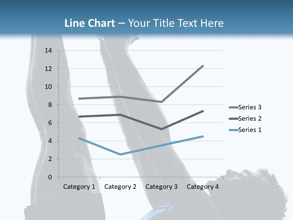 Profile Lying On Back White Background PowerPoint Template