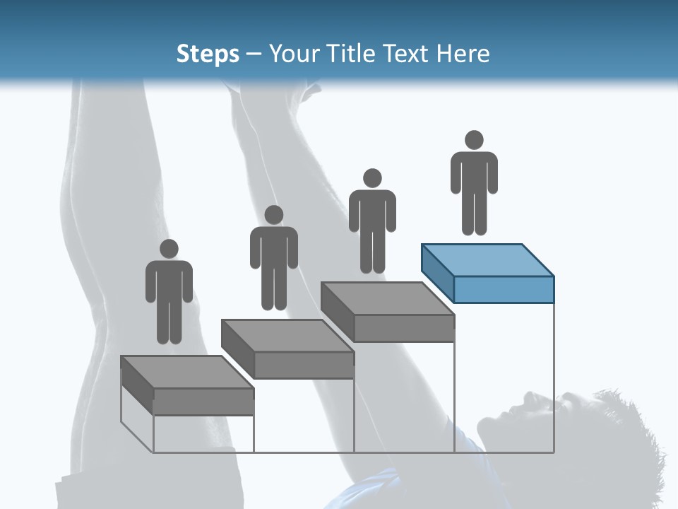 Profile Lying On Back White Background PowerPoint Template