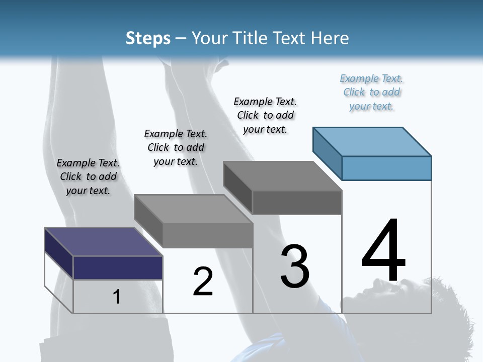 Profile Lying On Back White Background PowerPoint Template