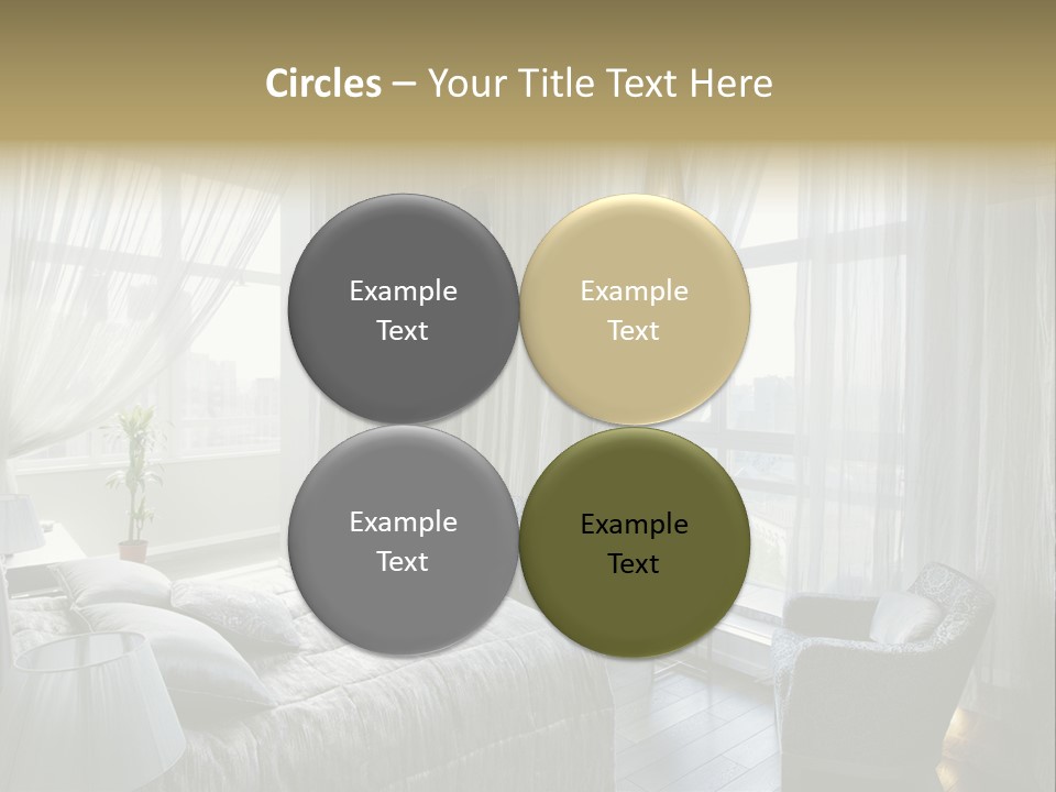 Comfort Living Decoration PowerPoint Template