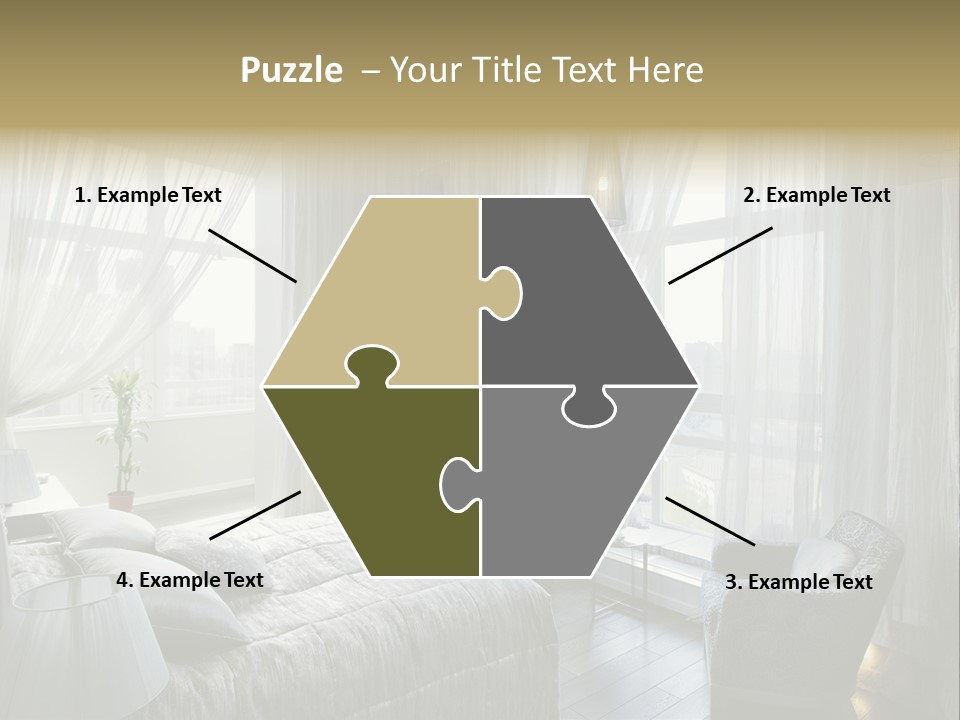 Comfort Living Decoration PowerPoint Template