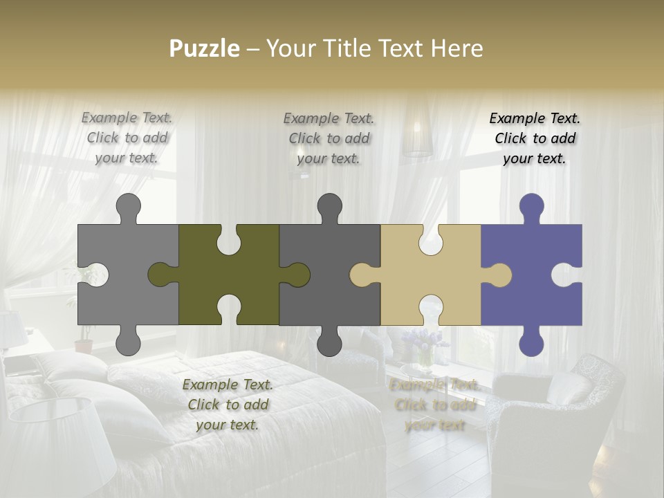 Comfort Living Decoration PowerPoint Template