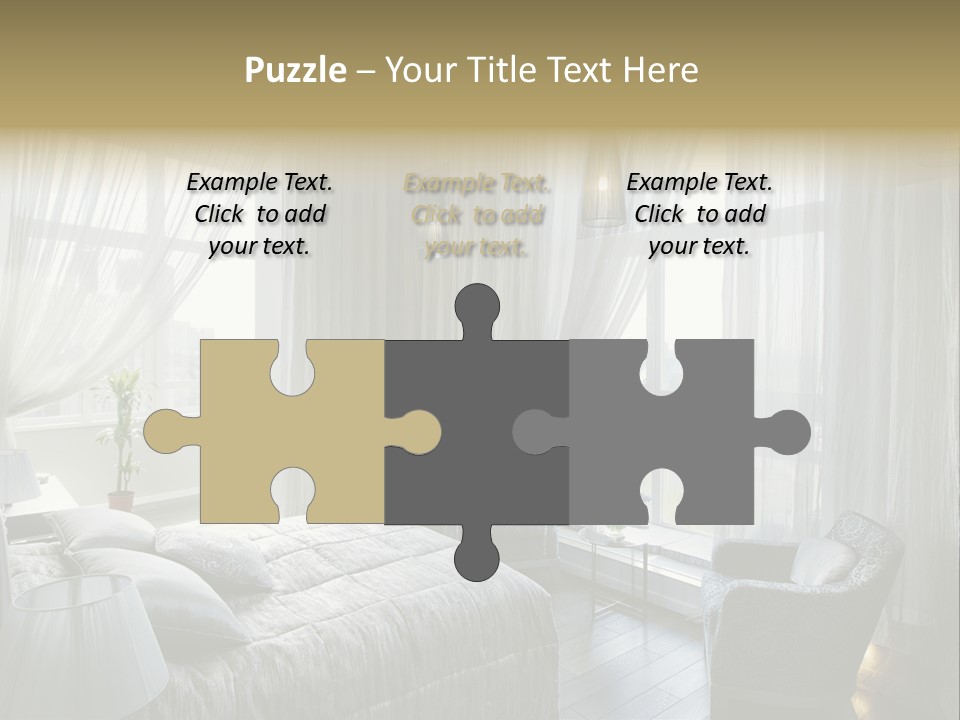 Comfort Living Decoration PowerPoint Template