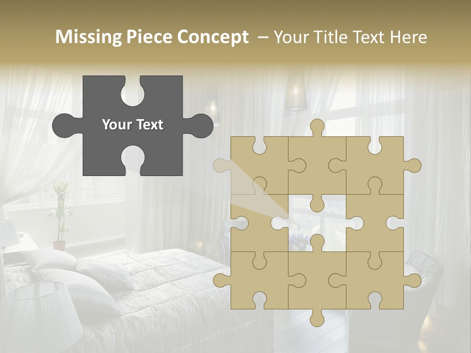 Comfort Living Decoration PowerPoint Template