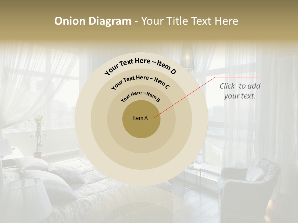 Comfort Living Decoration PowerPoint Template
