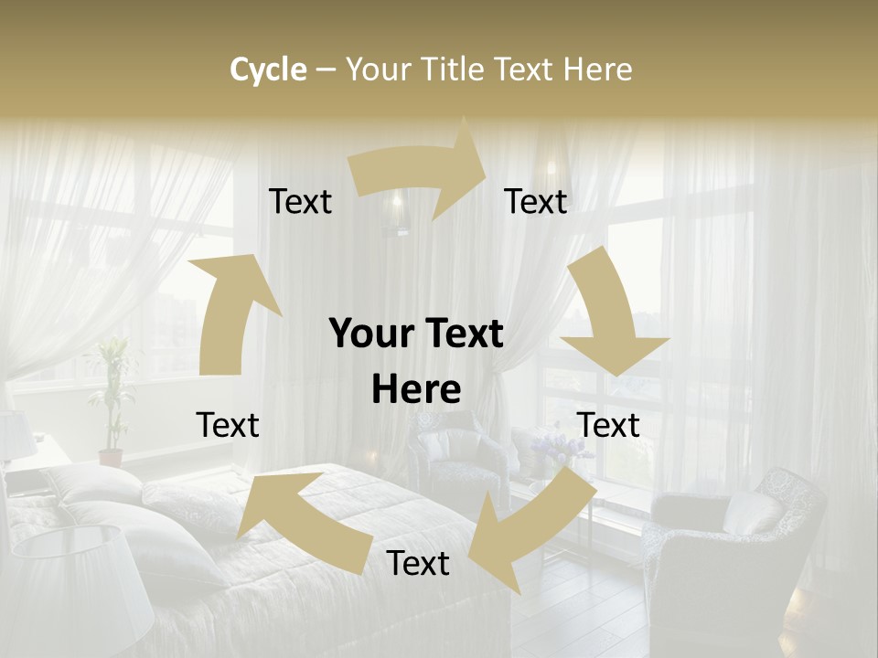 Comfort Living Decoration PowerPoint Template