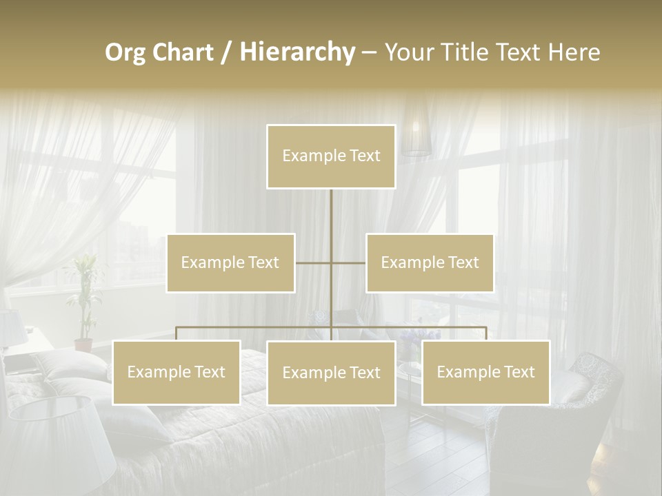 Comfort Living Decoration PowerPoint Template