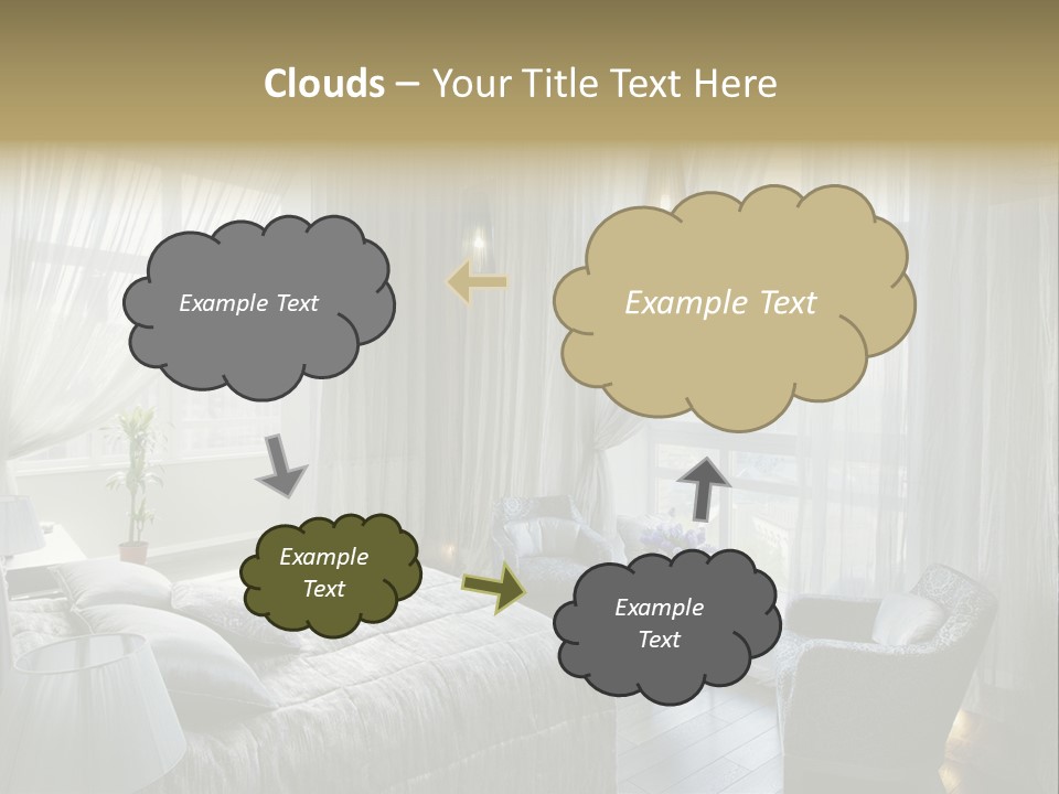 Comfort Living Decoration PowerPoint Template