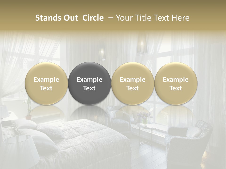Comfort Living Decoration PowerPoint Template