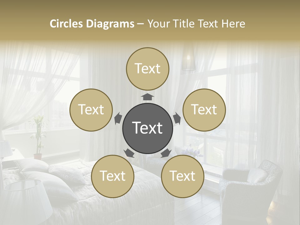 Comfort Living Decoration PowerPoint Template