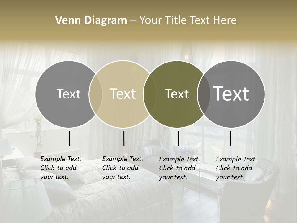 Comfort Living Decoration PowerPoint Template