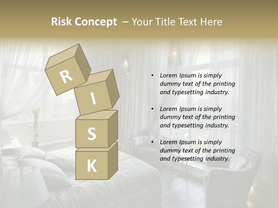 Comfort Living Decoration PowerPoint Template