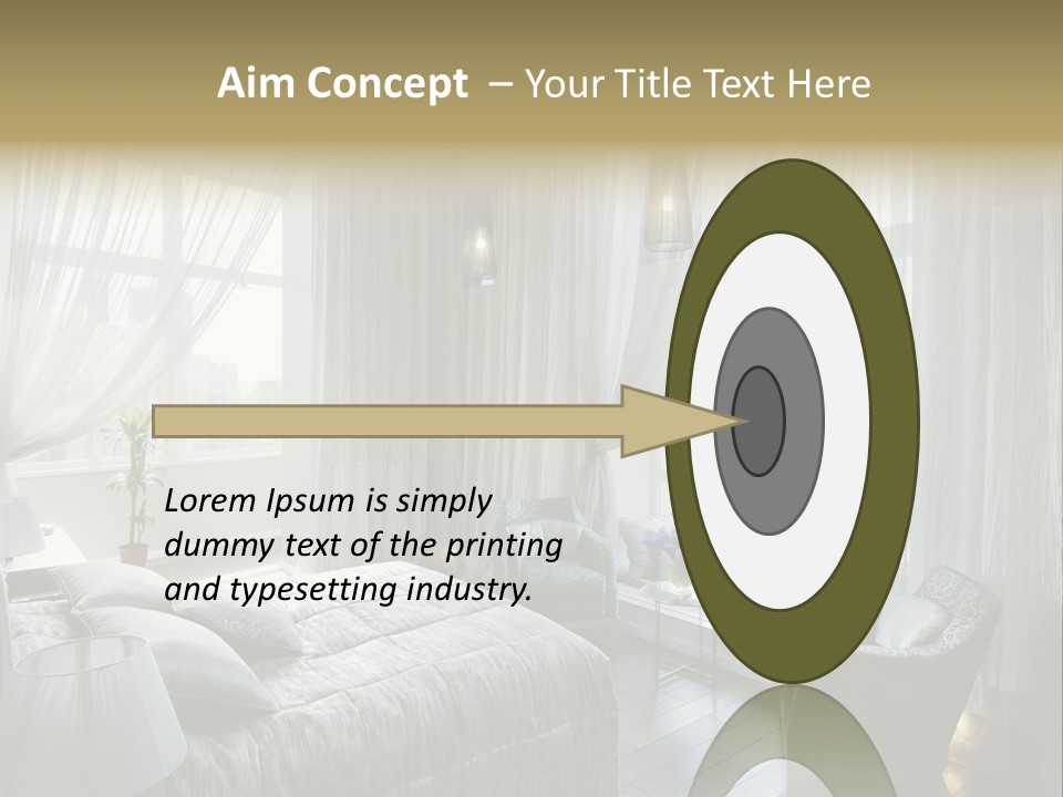 Comfort Living Decoration PowerPoint Template