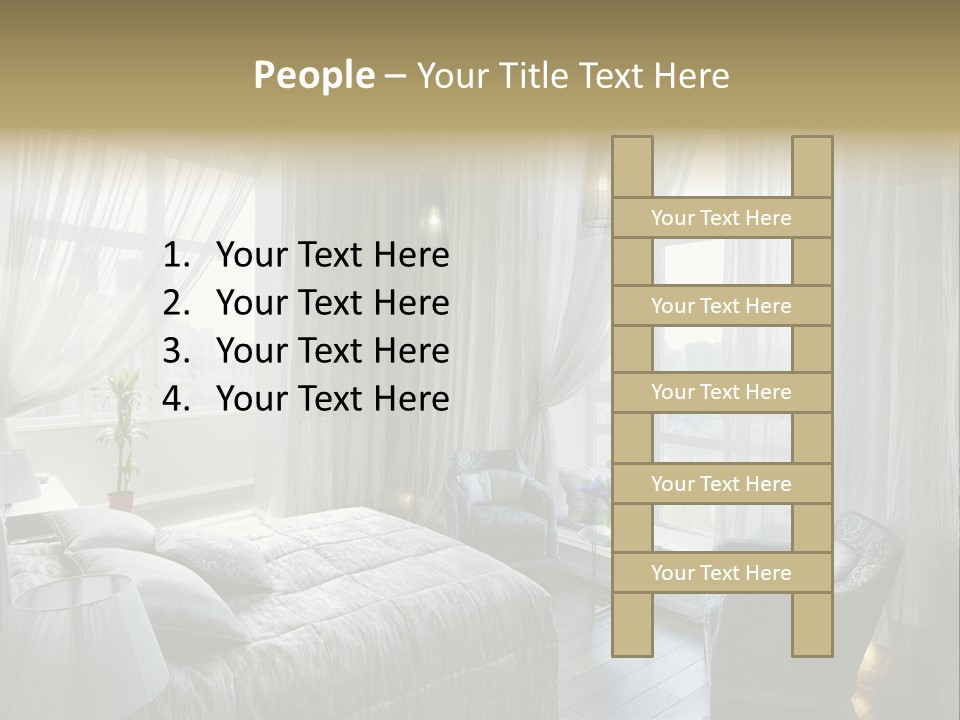 Comfort Living Decoration PowerPoint Template