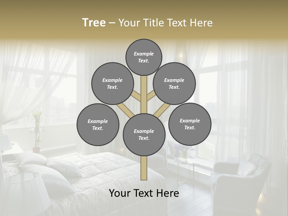 Comfort Living Decoration PowerPoint Template