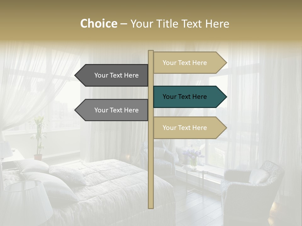 Comfort Living Decoration PowerPoint Template