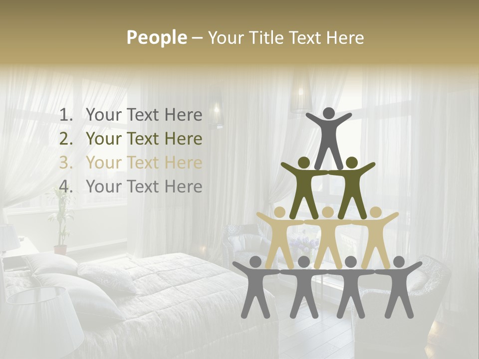 Comfort Living Decoration PowerPoint Template