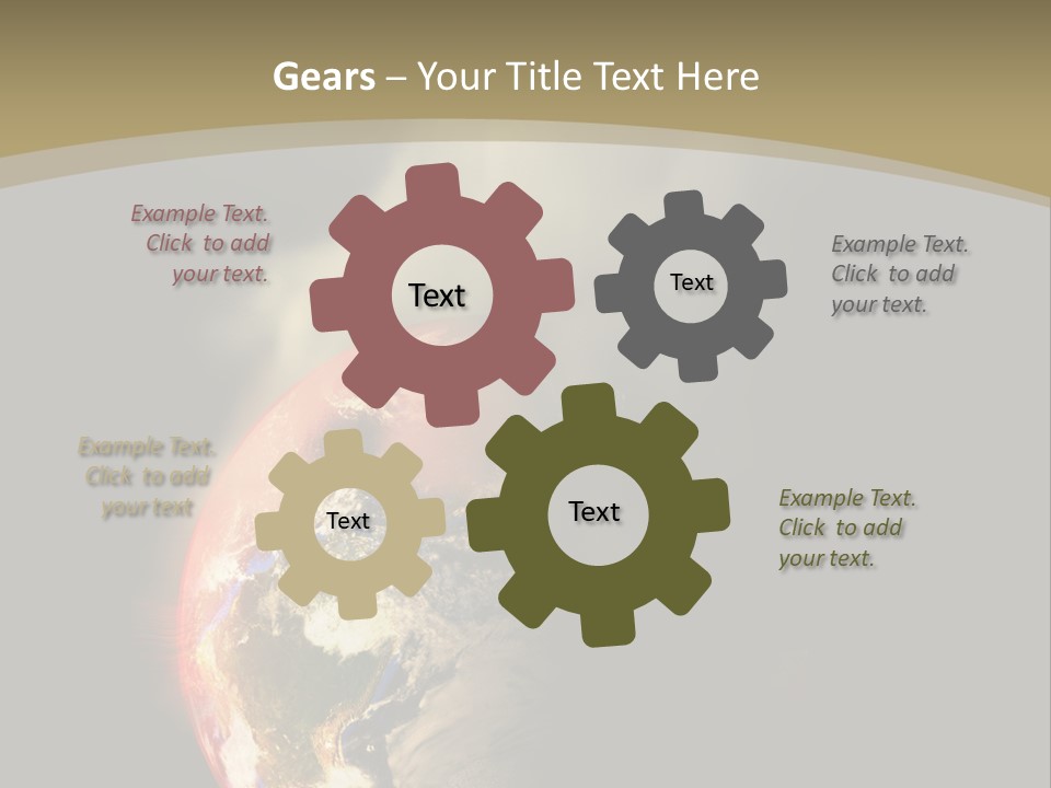 Fantasy Bomb Cook PowerPoint Template