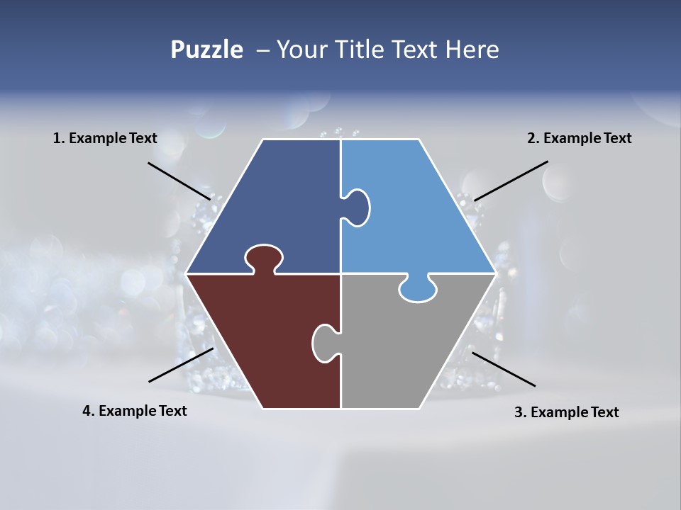 Diamond Queen Fairy PowerPoint Template