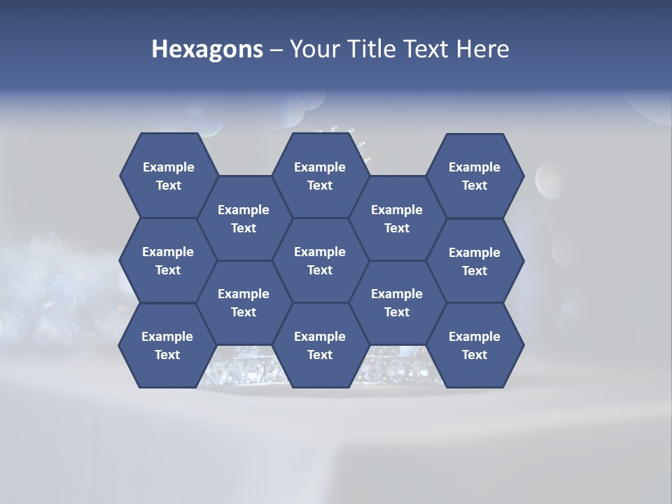 Diamond Queen Fairy PowerPoint Template