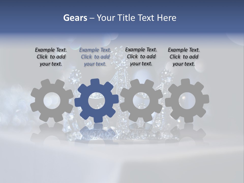 Diamond Queen Fairy PowerPoint Template