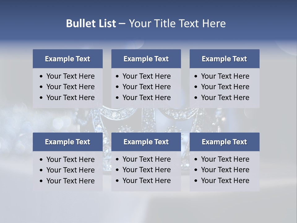 Diamond Queen Fairy PowerPoint Template