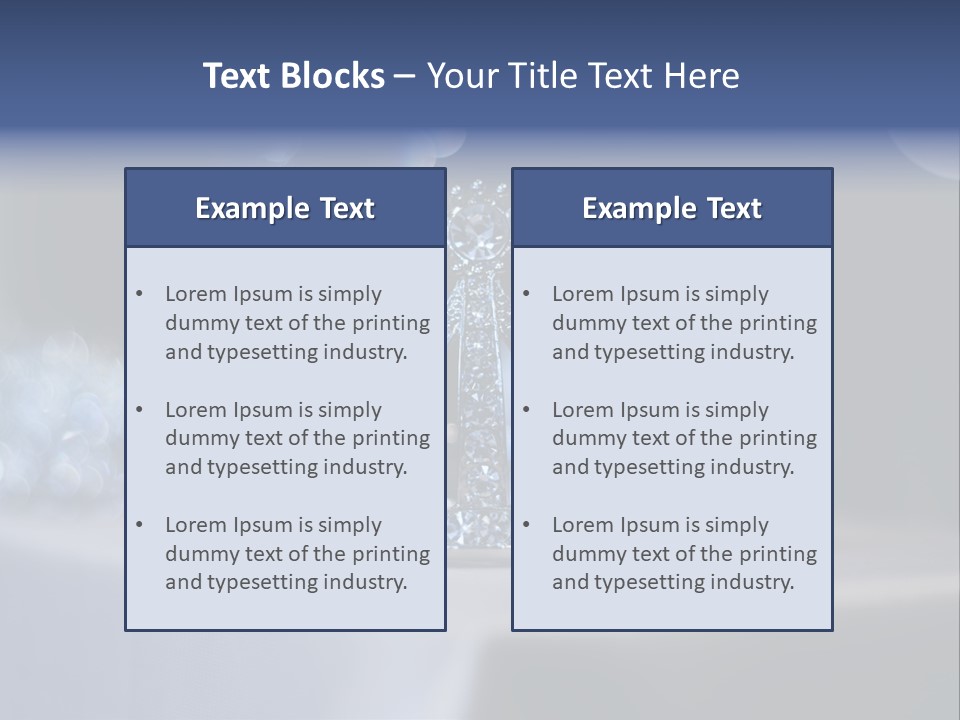 Diamond Queen Fairy PowerPoint Template