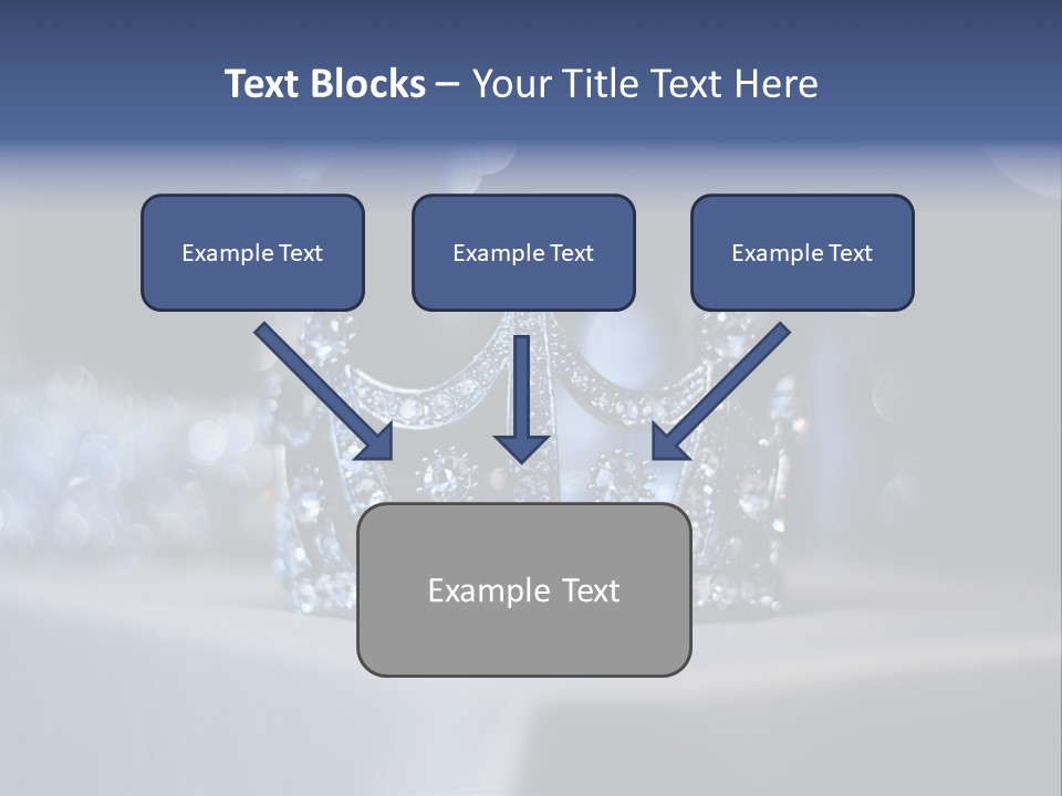 Diamond Queen Fairy PowerPoint Template