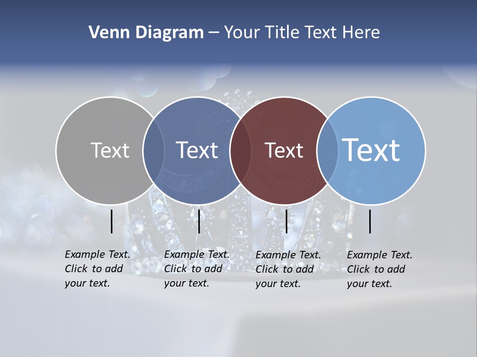 Diamond Queen Fairy PowerPoint Template