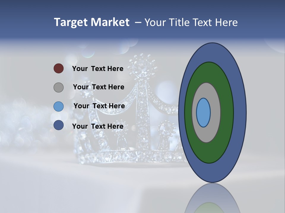 Diamond Queen Fairy PowerPoint Template