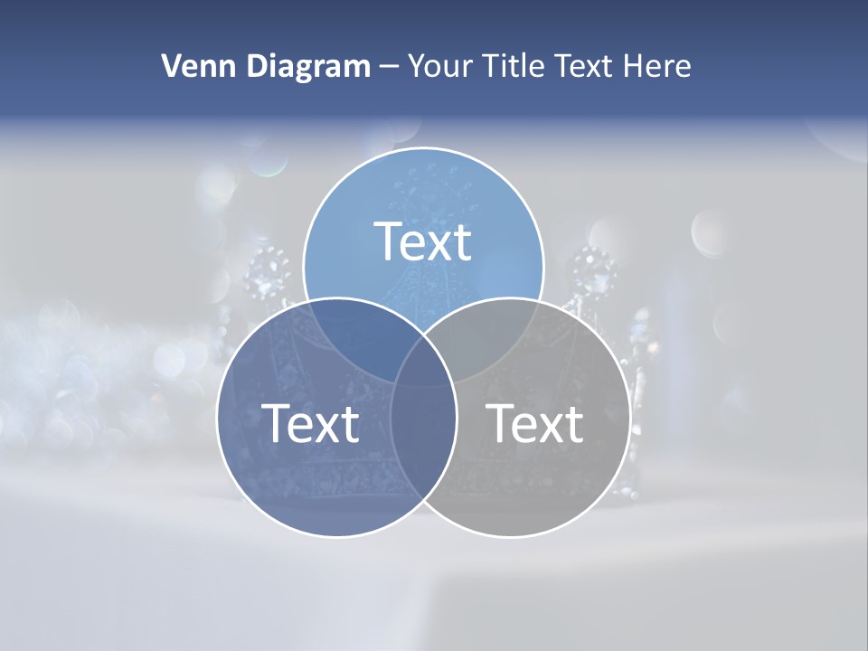 Diamond Queen Fairy PowerPoint Template