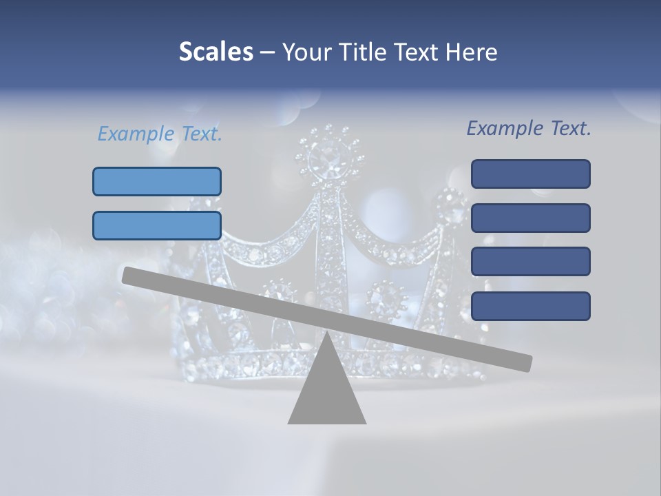 Diamond Queen Fairy PowerPoint Template