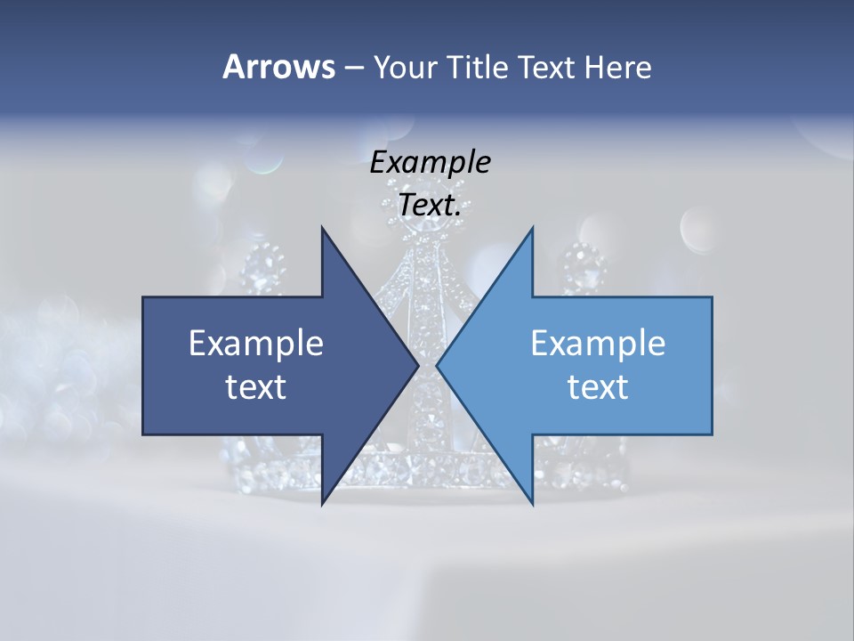 Diamond Queen Fairy PowerPoint Template