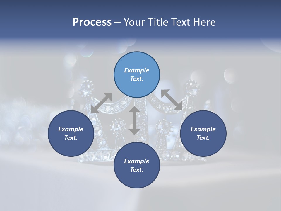 Diamond Queen Fairy PowerPoint Template