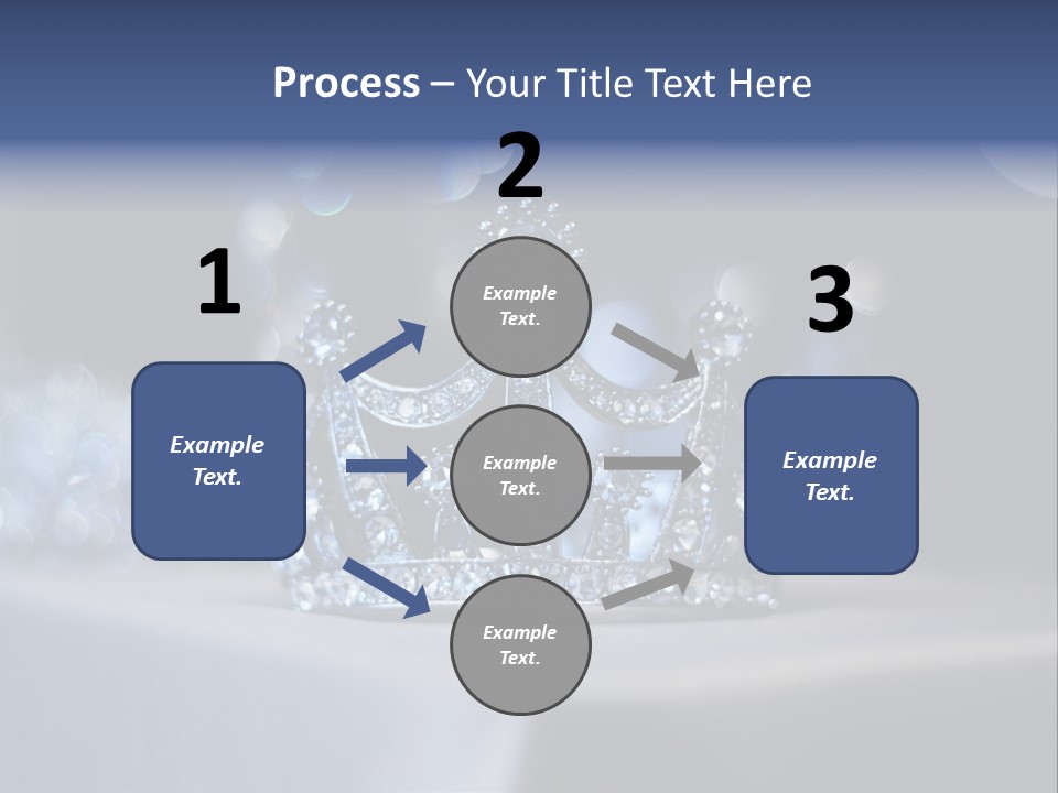 Diamond Queen Fairy PowerPoint Template