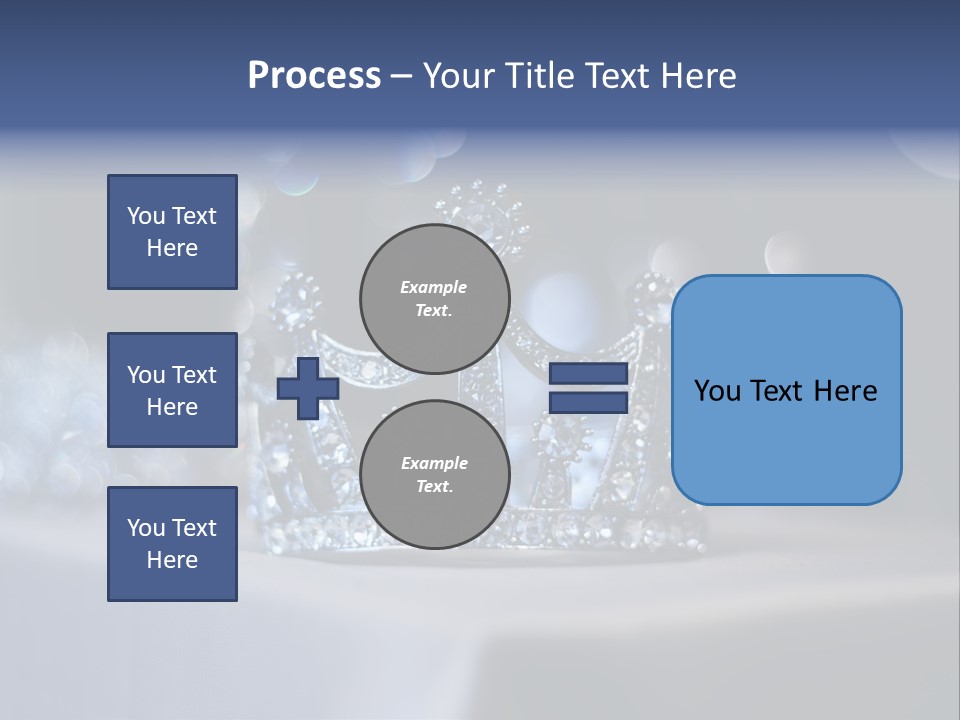 Diamond Queen Fairy PowerPoint Template