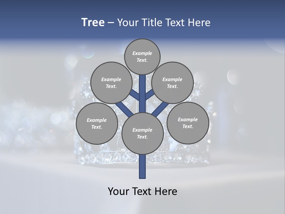 Diamond Queen Fairy PowerPoint Template