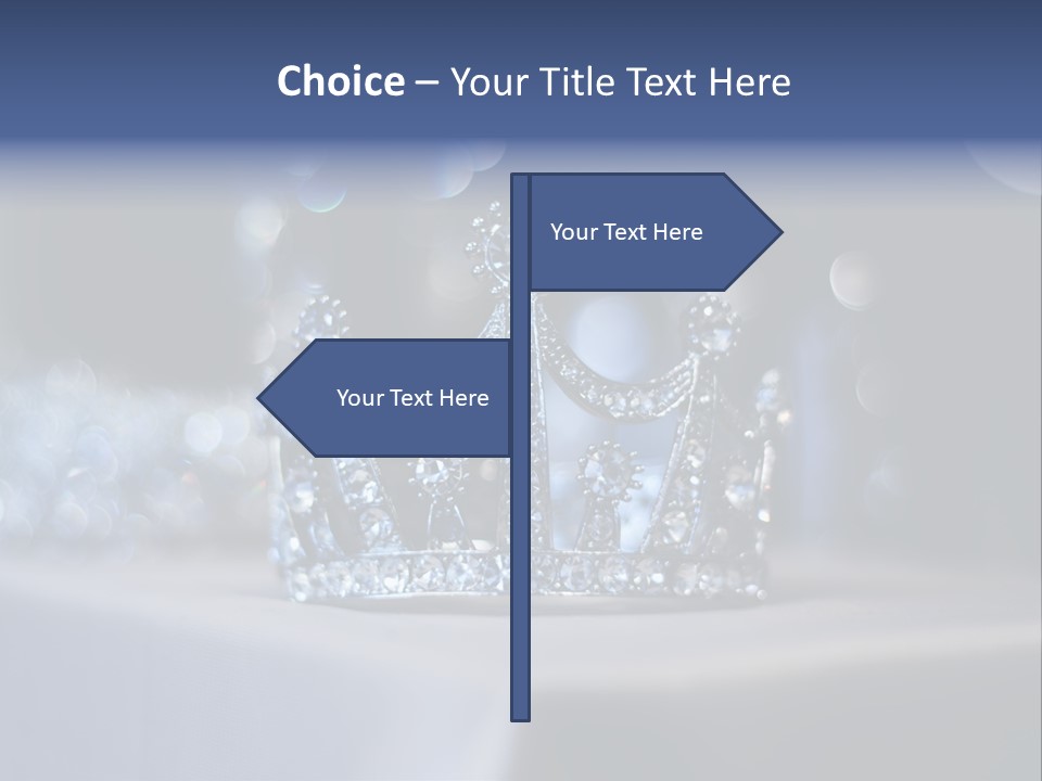 Diamond Queen Fairy PowerPoint Template