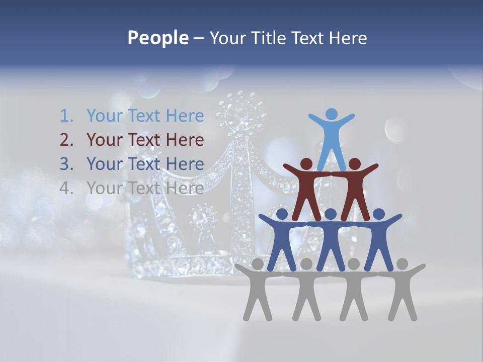 Diamond Queen Fairy PowerPoint Template