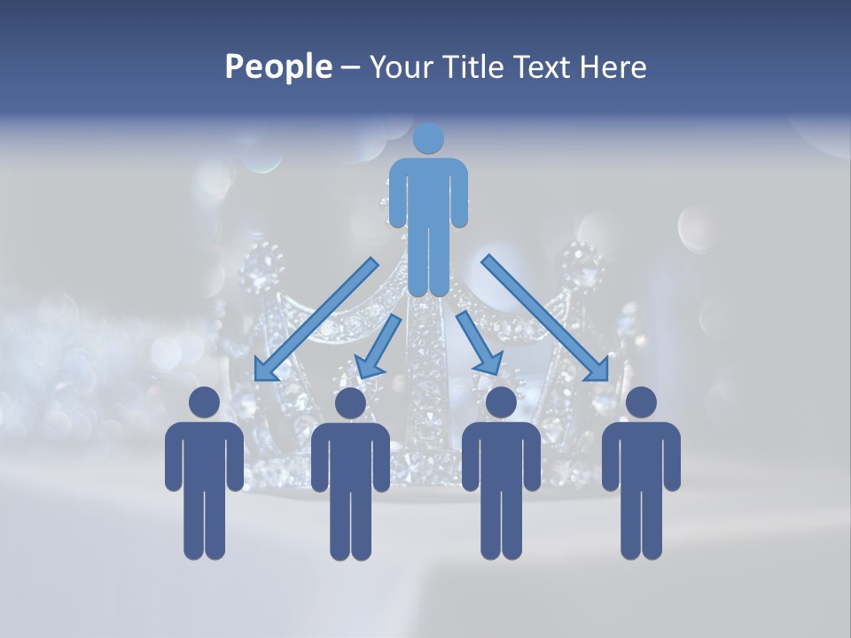 Diamond Queen Fairy PowerPoint Template